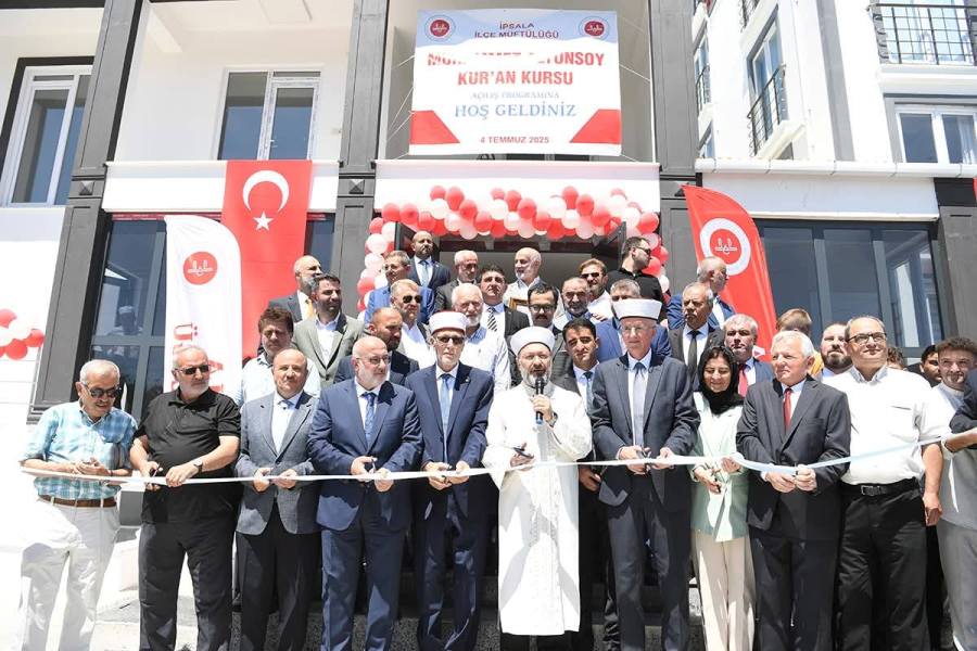 Müftüler, İpsala’da Muhammet Altunsoy Yatılı Hafızlık Kur’an Kursunun açılış törenine katıldı
