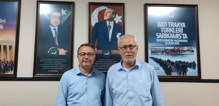 Müftü İbrahim Şerif’ten BTTDD’ne ziyaret