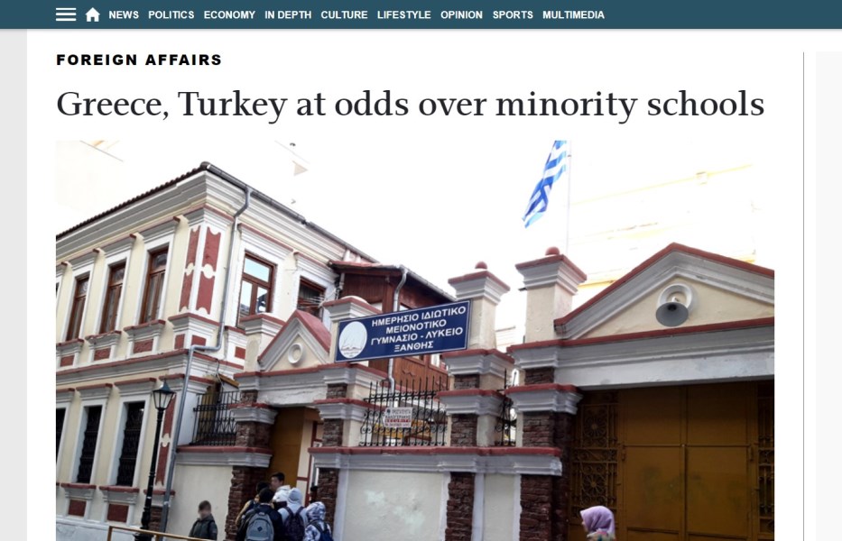 Türk Azınlık okullarındaki olumsuzluklara karşı Türkiye'den hamle