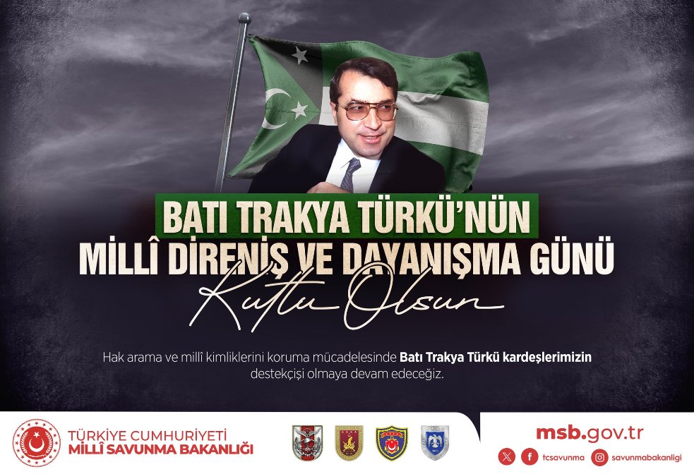 Türkiye Savunma Bakanlığı’ndan 29 Ocak paylaşımı
