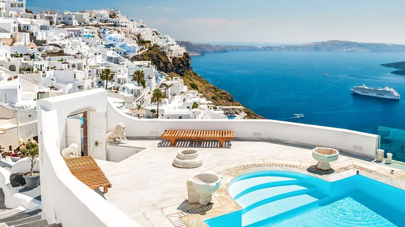 Santorini'nin ülke ekonomisine katkısı