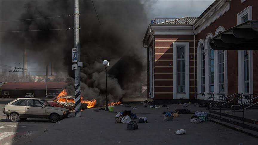 Ukrayna'da Kramatorsk garı vuruldu: 4'ü çocuk 39 sivil öldü