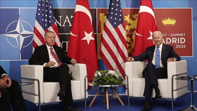 Türkiye Cumhurbaşkanı Erdoğan, ABD Başkanı Biden ile görüştü