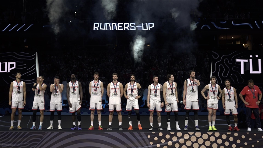 Türkiye A Milli Basketbol Takımı, Avrupa ikincisi oldu