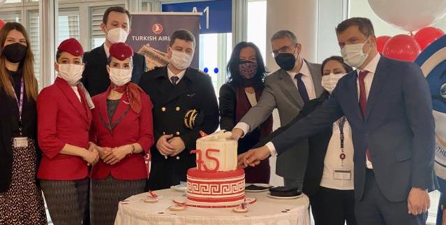 THY, Atina'ya yapılan ilk yurt dışı seferinin 75. yıl dönümünü kutladı