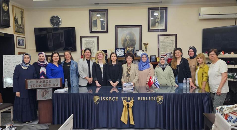 İskeçe Türk Birliği Kadınlar Kolu seçimleri yapıldı
