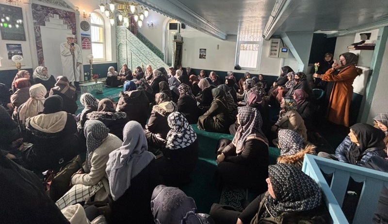 Tuzçuköy Camiinde Miraç Kandili programı düzenlendi