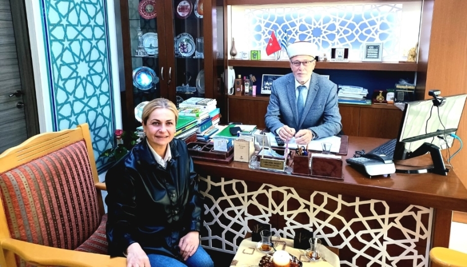 Sibel Mustafaoğlu’ndan Gümülcine Müftülüğü ve BTTÖB’ne ziyaret