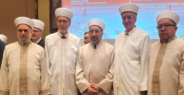 Üsküp, Balkan dini liderlerini ağırladı