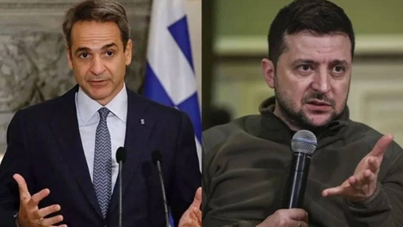 Miçotakis, Ukrayna Devlet Başkanı Zelenskiy ile telefonda görüştü