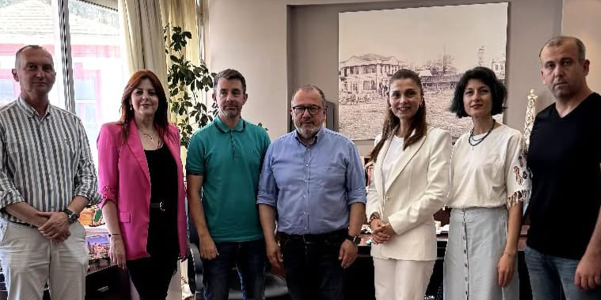 BTAYTD yeni yönetiminden Gümülcine Belediye Başkanı Garanis’e ziyaret