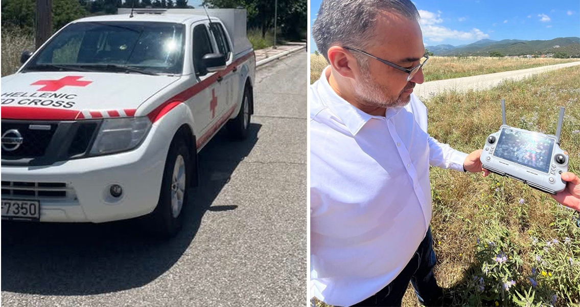 Kayıp olarak aranan 90 yaşındaki soydaş drone desteğiyle sağ bulundu