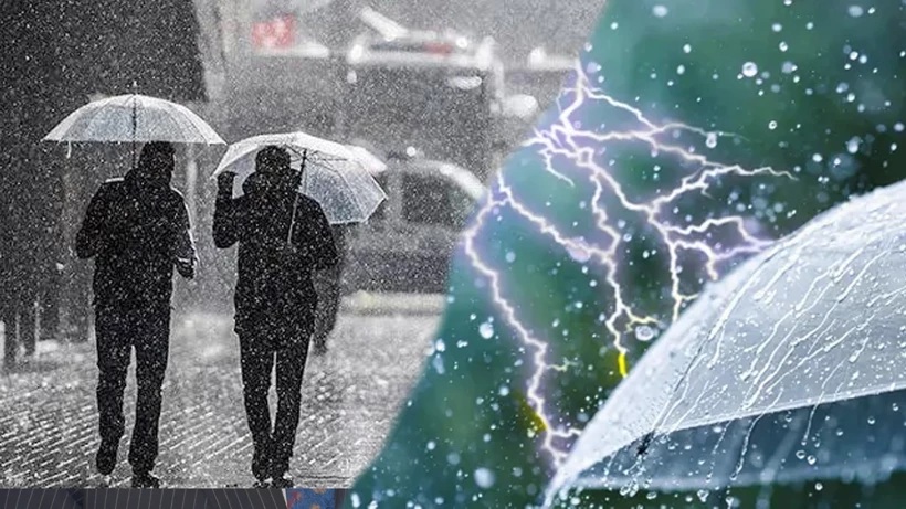 Dikkat: Şiddetli yağış ve fırtına bekleniyor