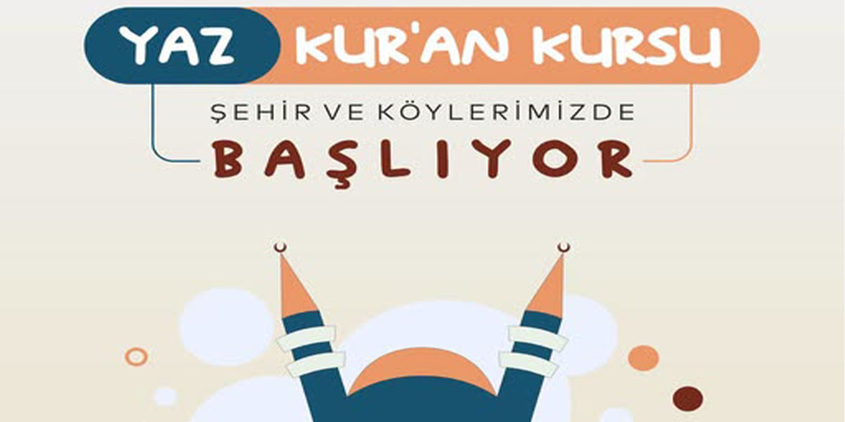 Gümülcine Seçilmiş Müftülüğü Yaz Kur’an kursları için geri sayım başladı