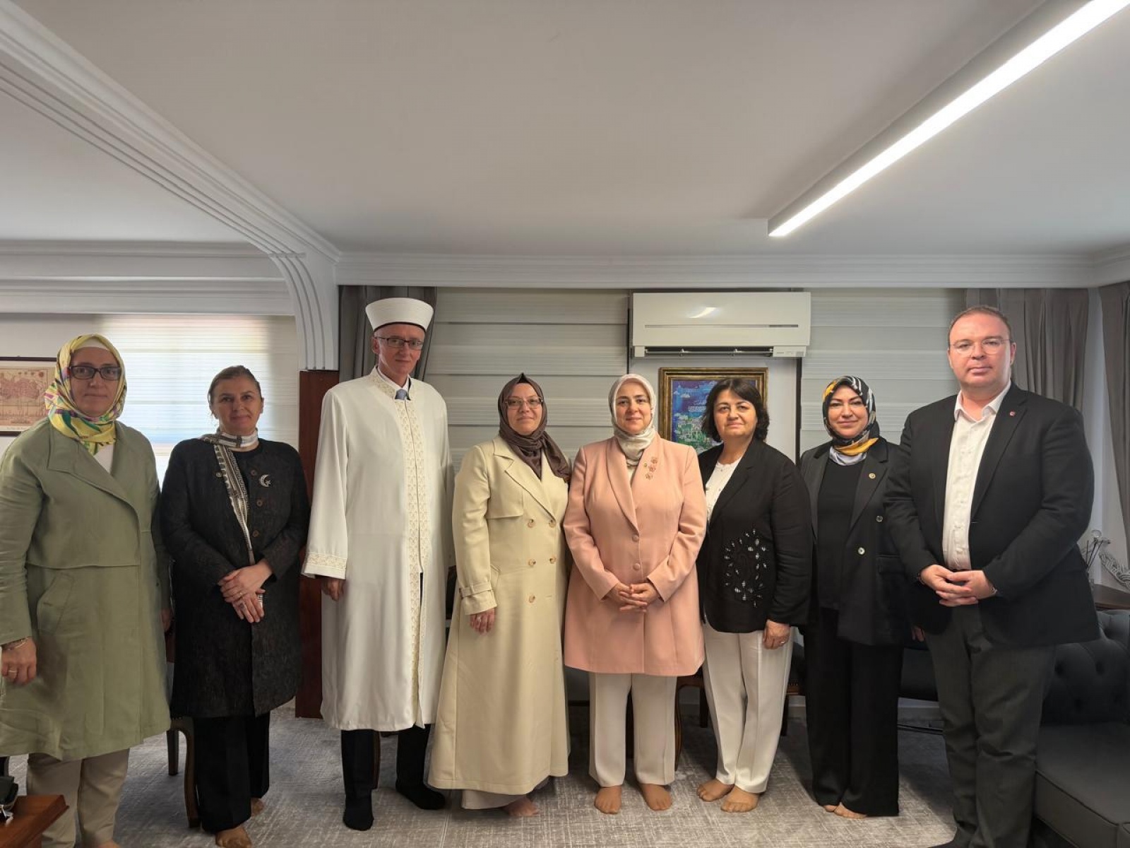 AK Parti Kadın Kolları heyeti Batı Trakya programını İskeçe ziyaretleriyle tamamladı