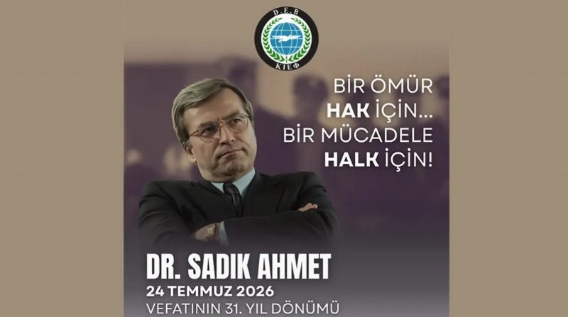 Dr. Sadık Ahmet, vefatının 31. yılında kabri başında anılacak